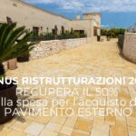 Come Recuperare il 50% della Spesa per il Pavimento Esterno